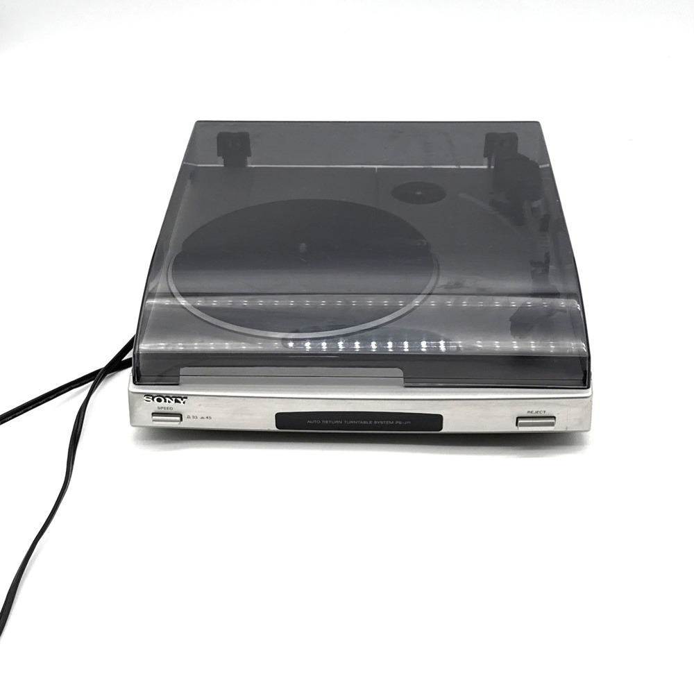 Good Sony PS-J11 Auto Return Turntable System/Record Player Tested